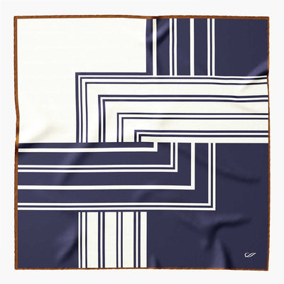 Luxury handmade Italian silk bandana for men
