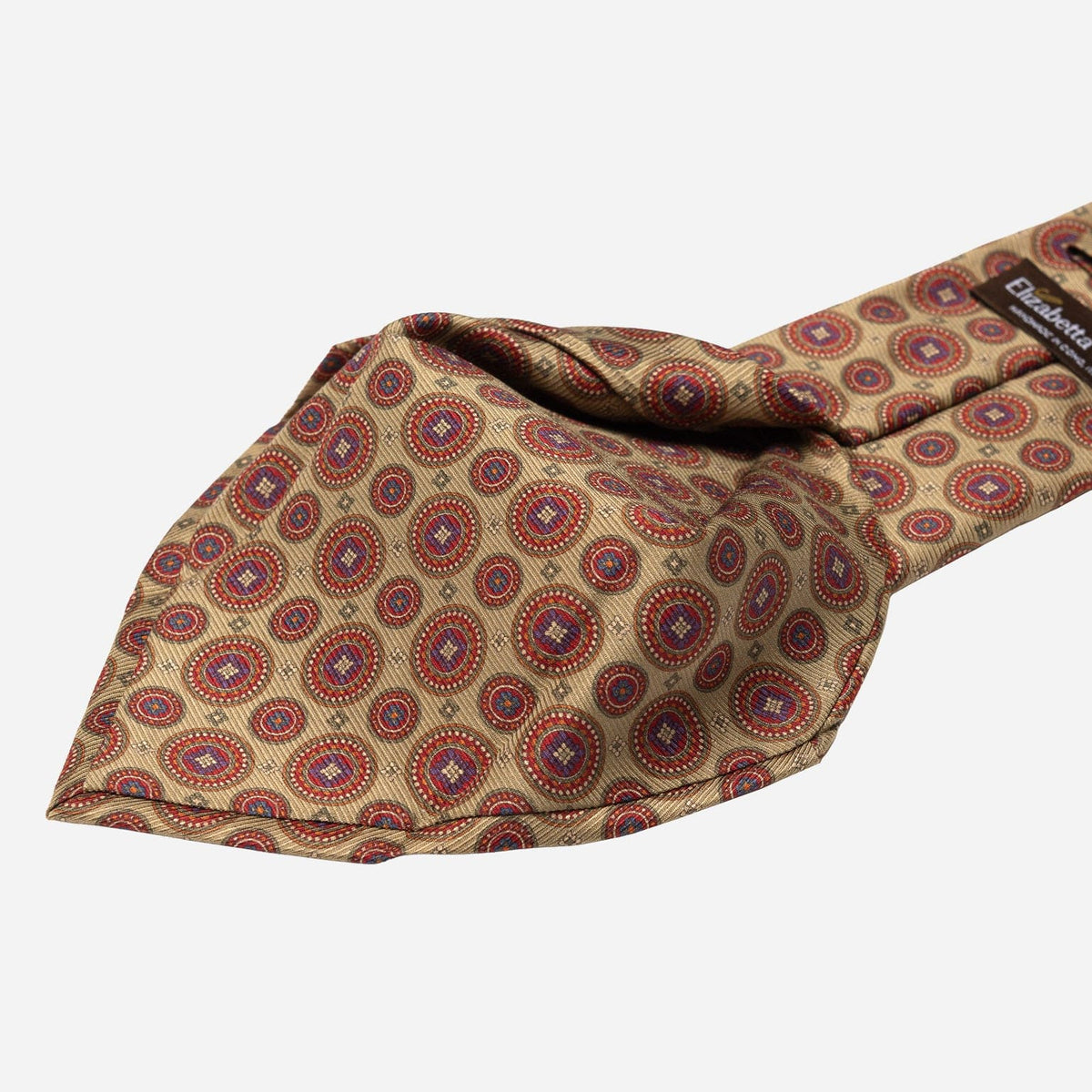 Sage Green Madder Silk Italian Tie