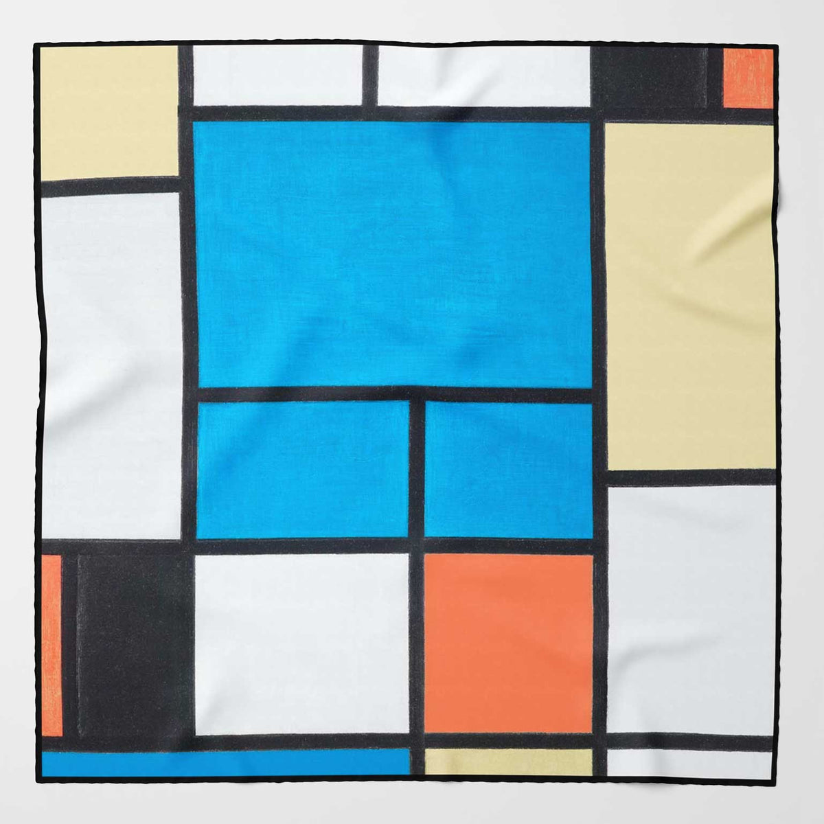 Italian Silk Suit Pocket Square - Abstract