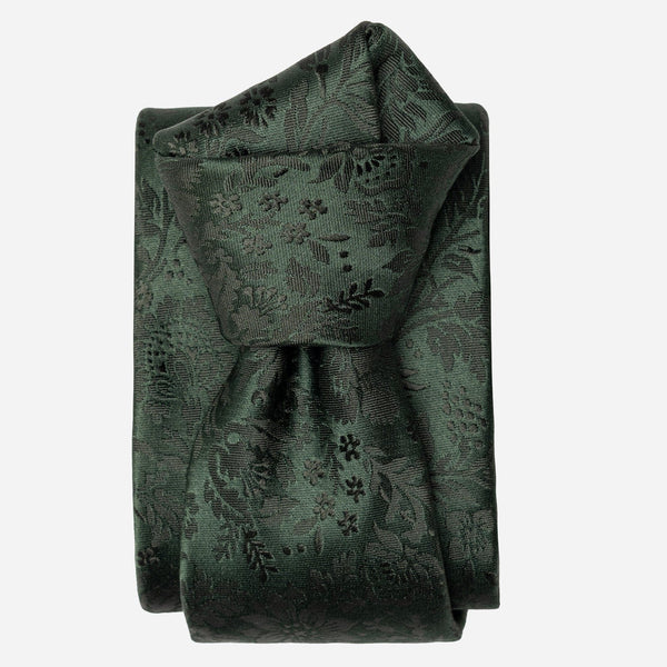Vintage Designer Men's Silk Tie - Green