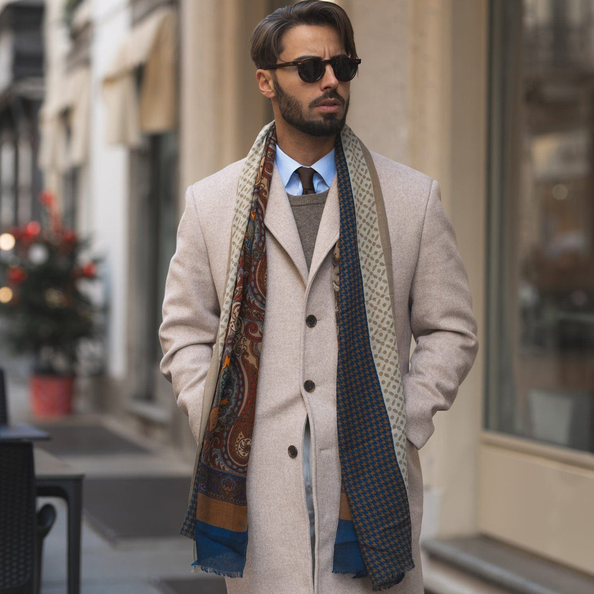 Best winter wool scarf for men