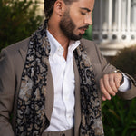 Pavese - Wool Scarf - Tan