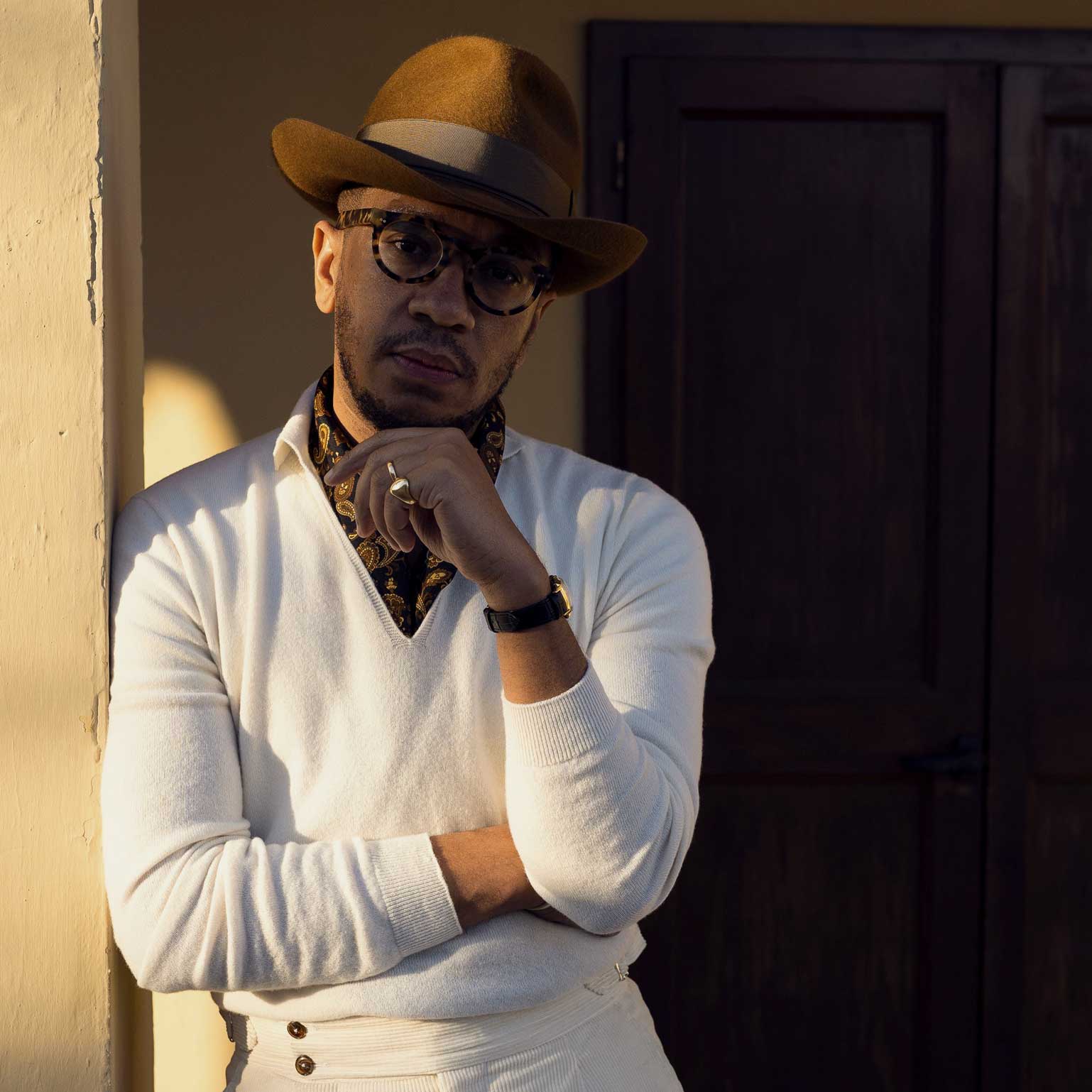 Mens Italian Scarves Wool & Silk Mens Scarves Elizabetta