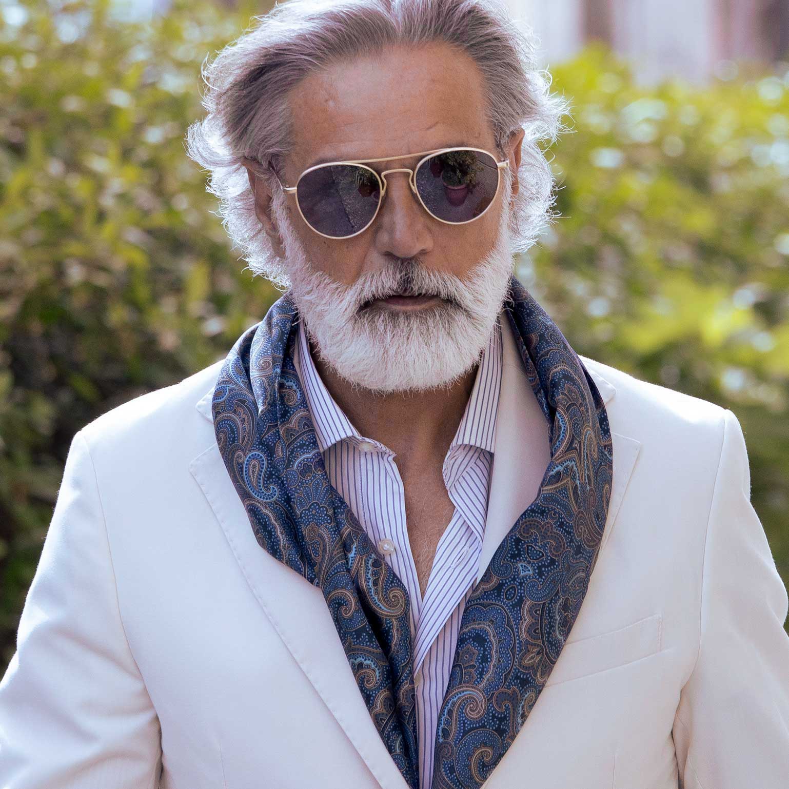 Camicia Come Mettere Il Foulard Uomo Sciarpa Foulard Camicia Uomo