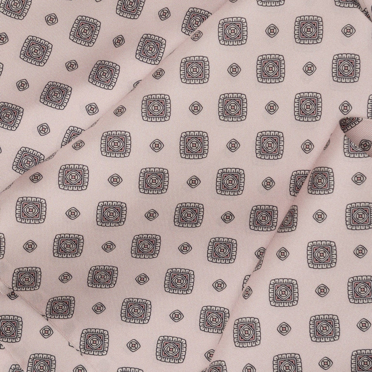 Italian Designer Men&#39;s Pink Silk Scarf