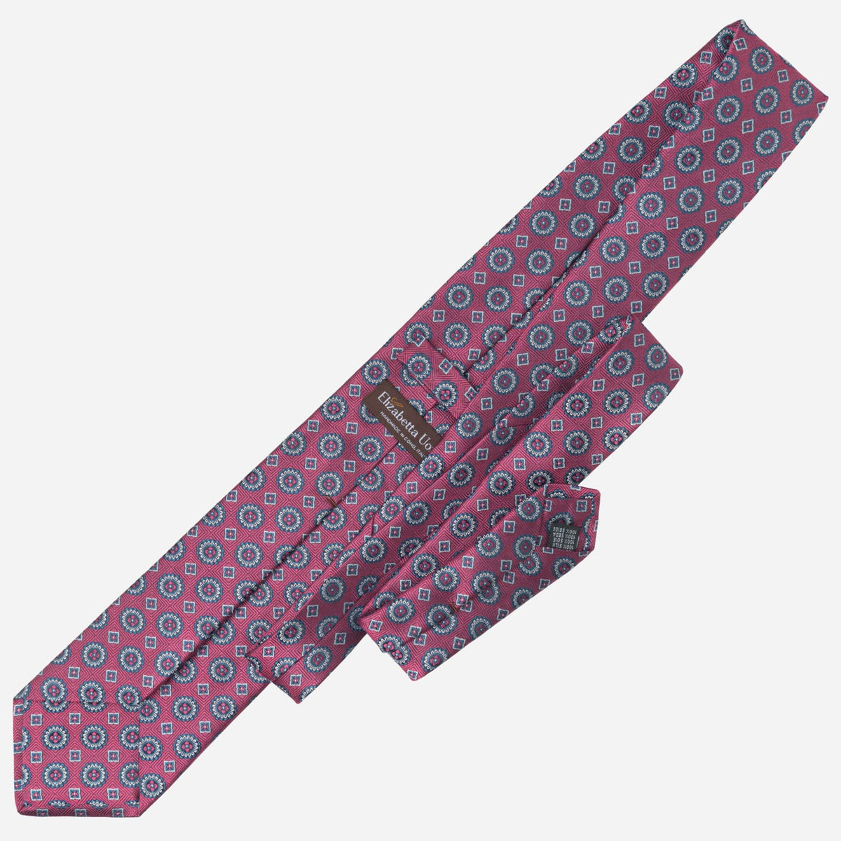 Raspberry Handmade Italian Silk Tie