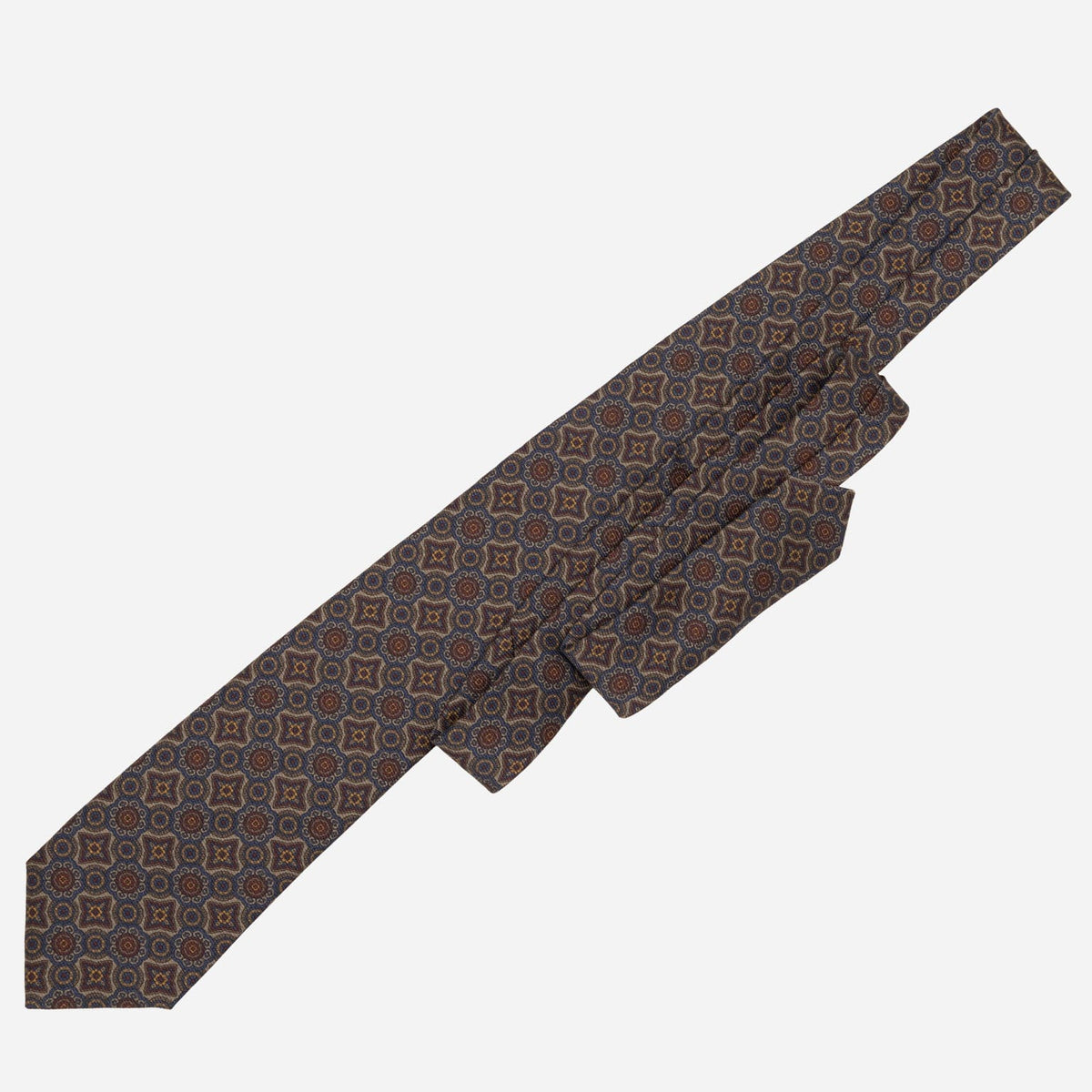 Blue Italian Madder Silk Tie