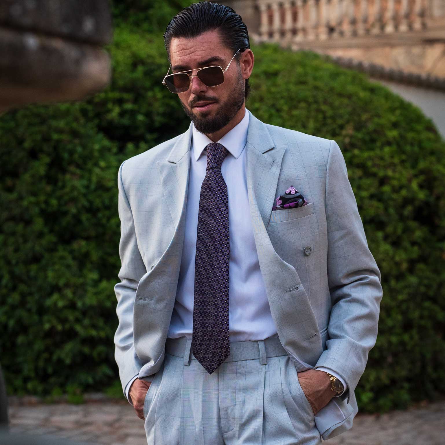 Luxury Designer Silk Tie