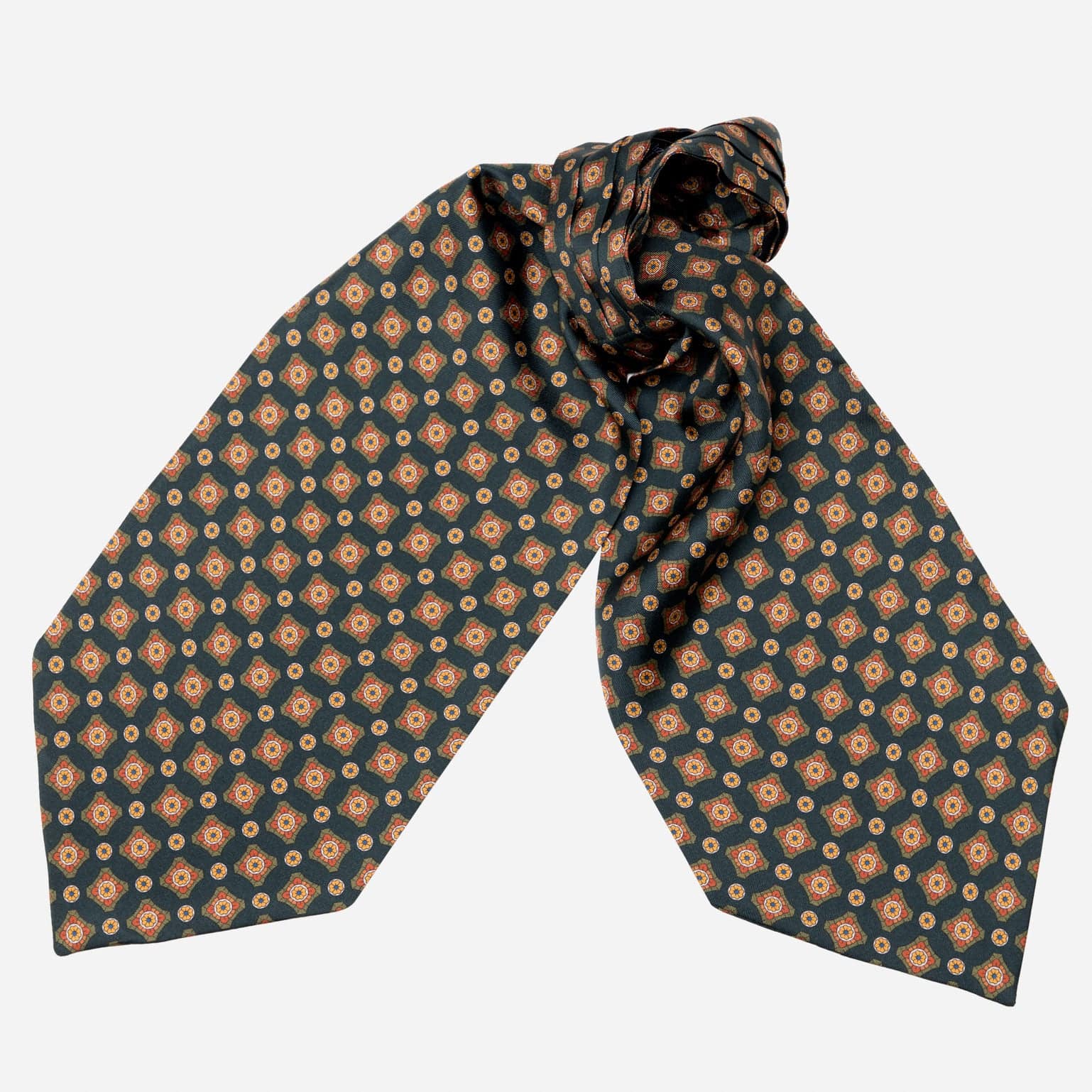 SILK CALICO SCARF TIE (221OJ-AC02) | OLD JOE & CO