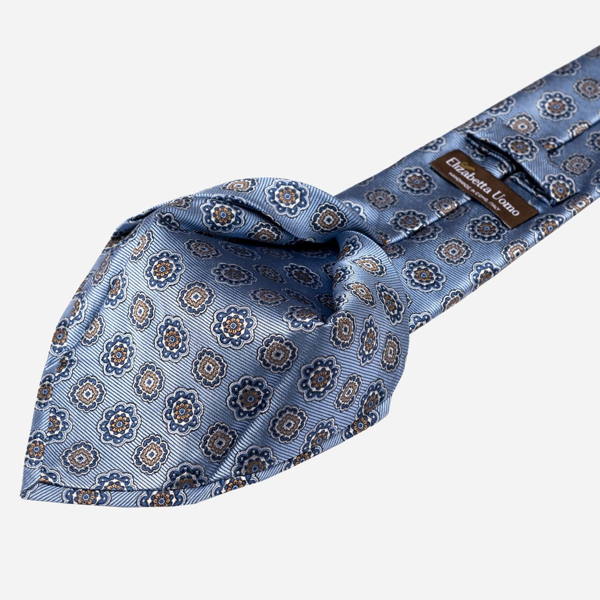 Light Blue Handmade Italian Silk Tie