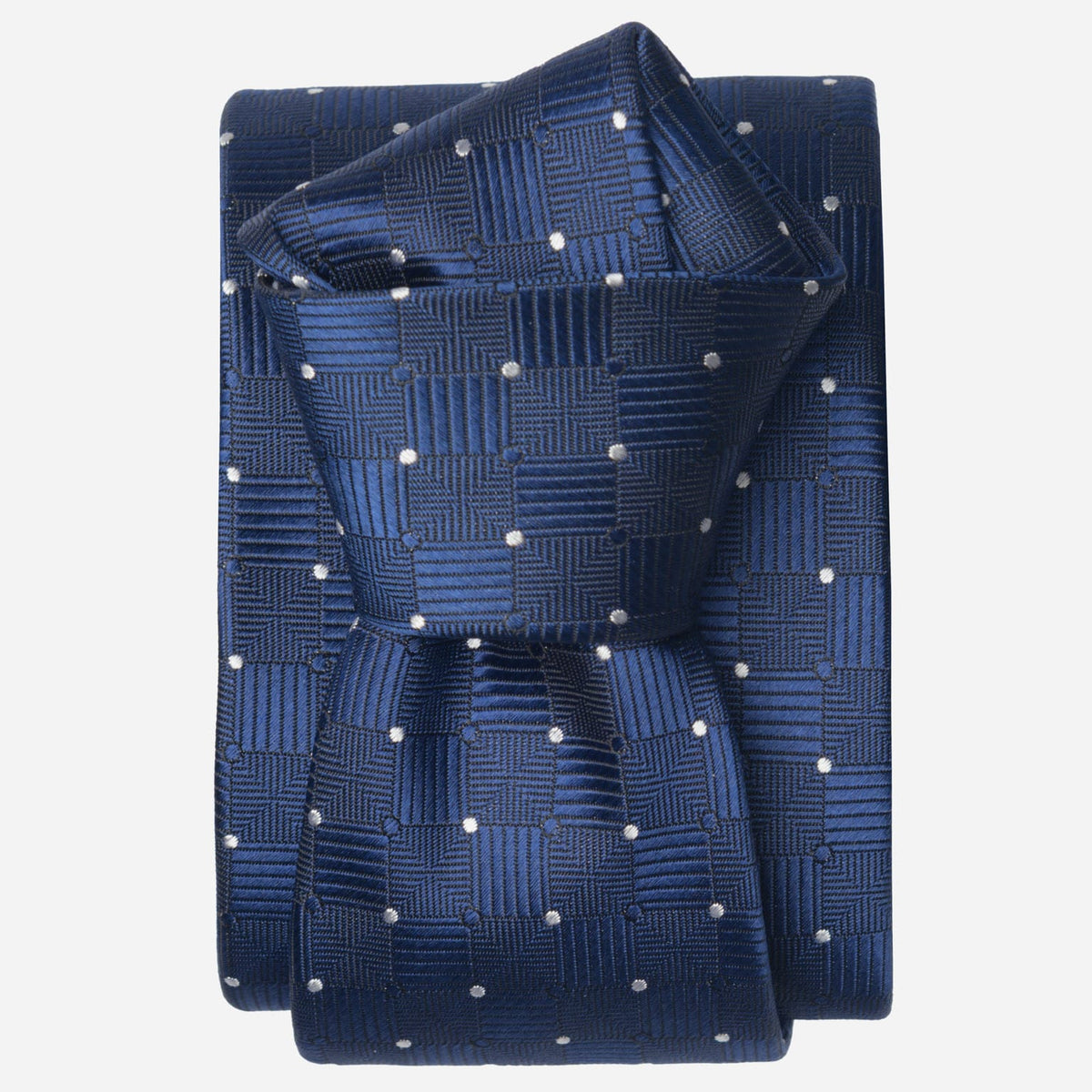 Midnight Blue Handmade Italian Silk Tie