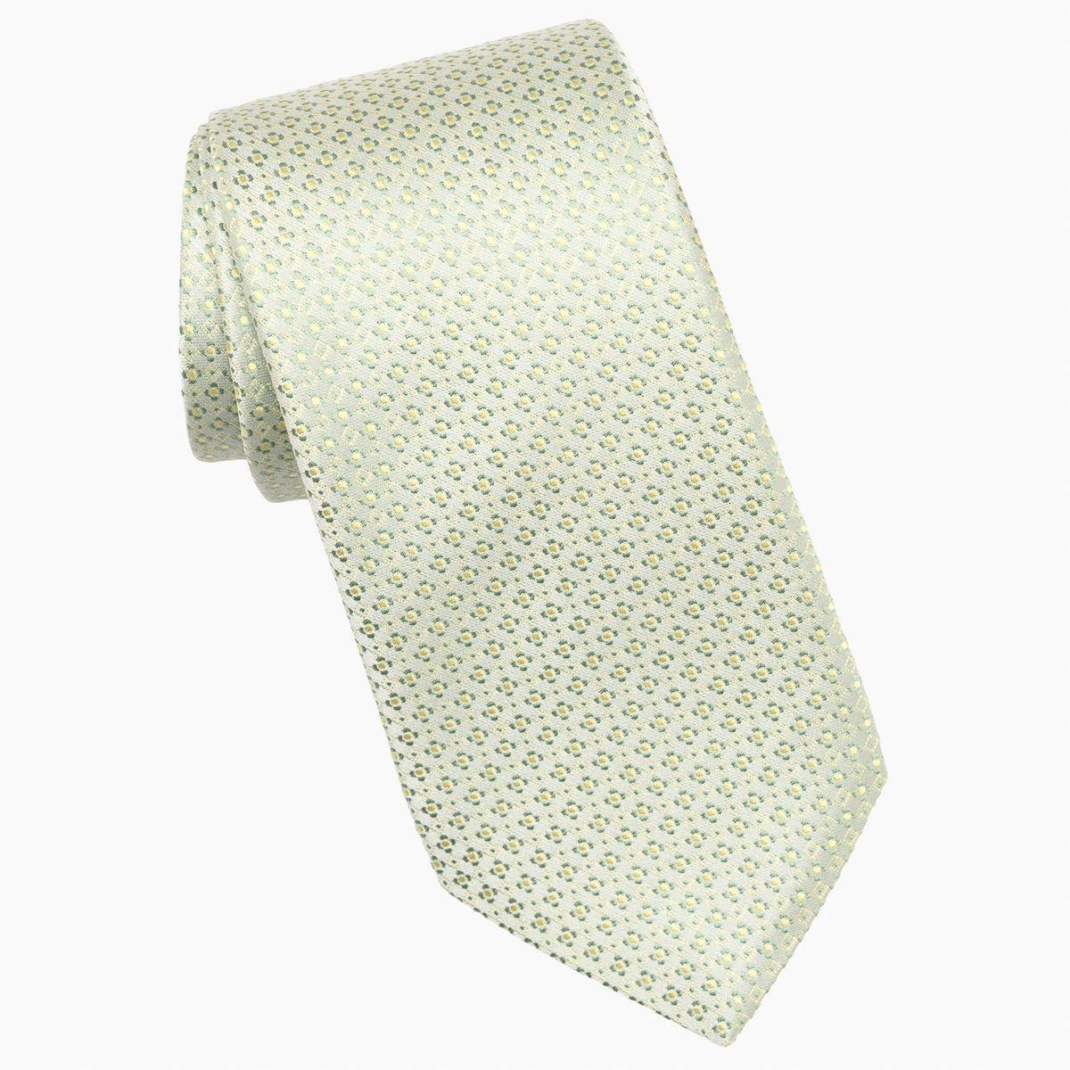 Men's Designer Italian Silk Tie Mint