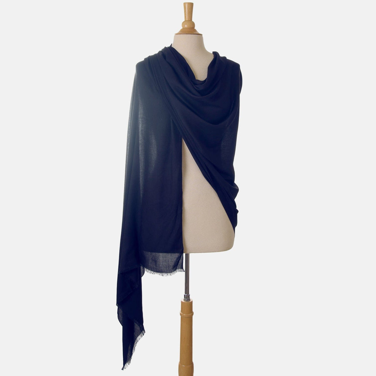 Women&#39;s Extra Large Modal Scarf - Navy