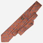Orange Handmade Italian Silk Tie