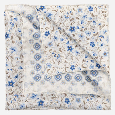 Best designer double sided large silk pocket square