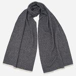 Men's Navy Italian Cashmere Scarf