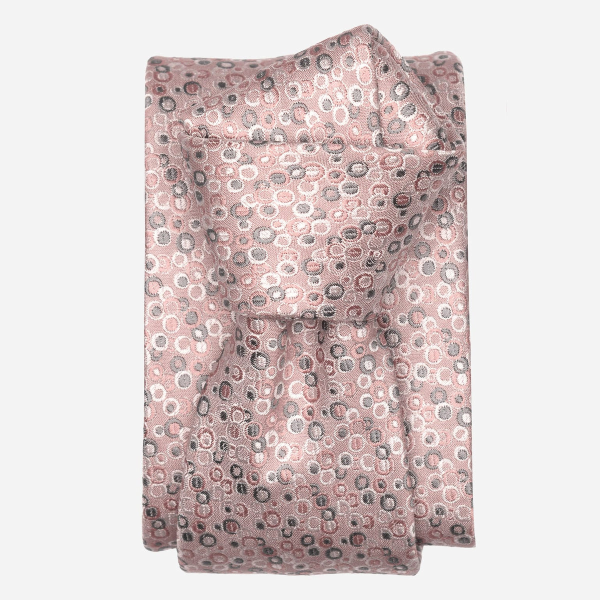 Blush Pink Italian Designer Silk Tie