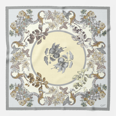 Powder Blue Modal Cashmere Square Scarf