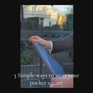 3 simple ways to wear your pocket sqaure