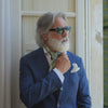 Green Silk Neckerchief - Made in Italy