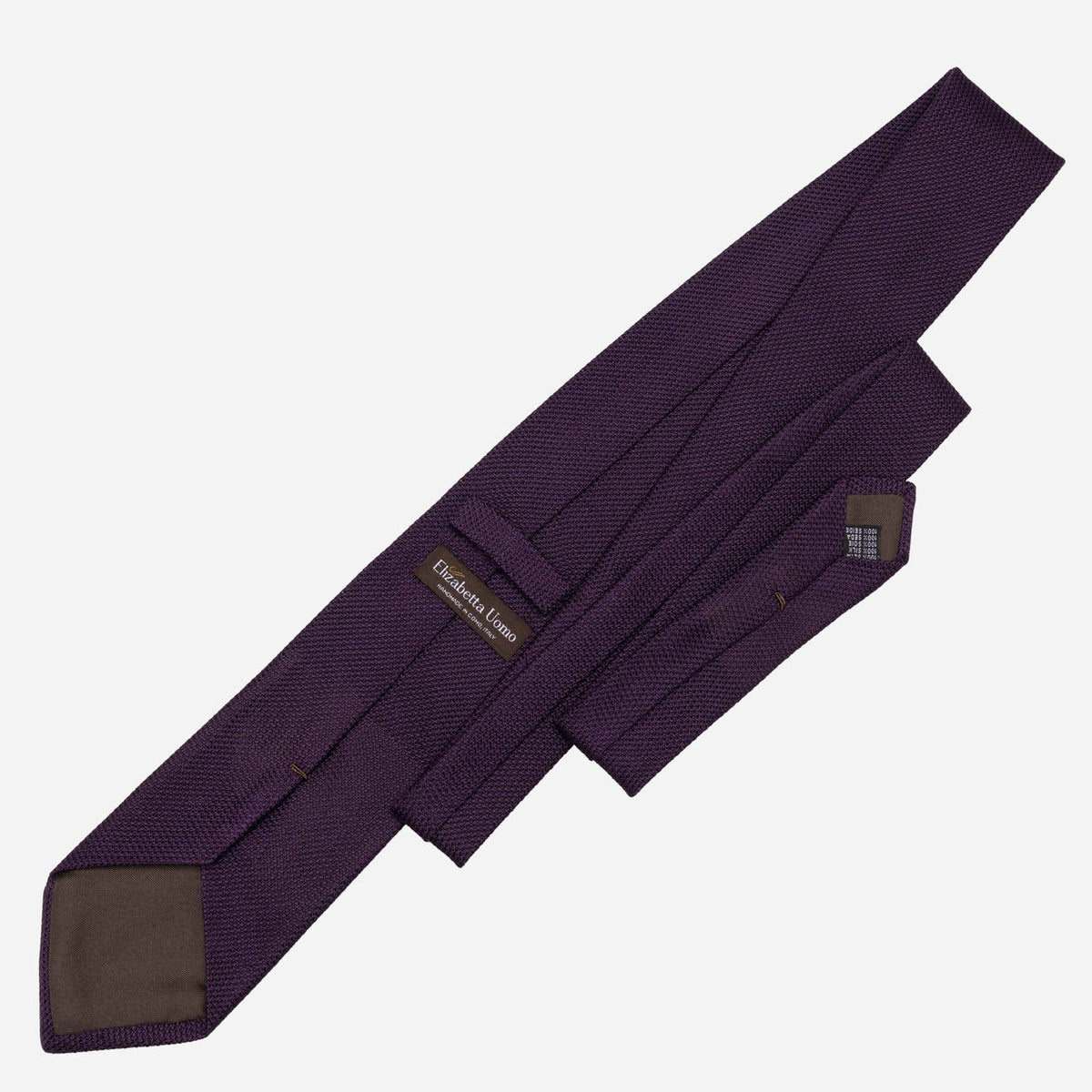 Purple Grenadine Garza Fina Tie - Made in Italy

