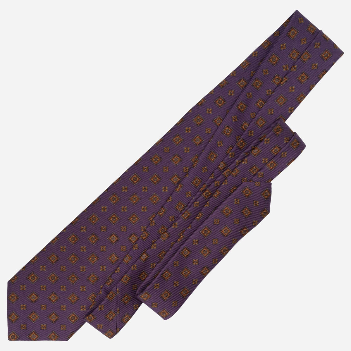 Purple Madder Silk Designer Italian Tie