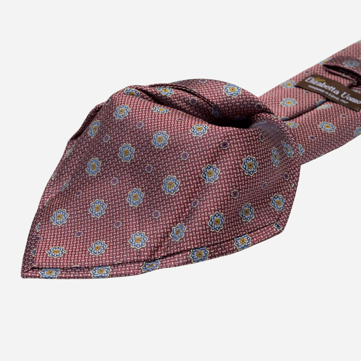 Raspberry Pink Handmade Italian Silk Tie