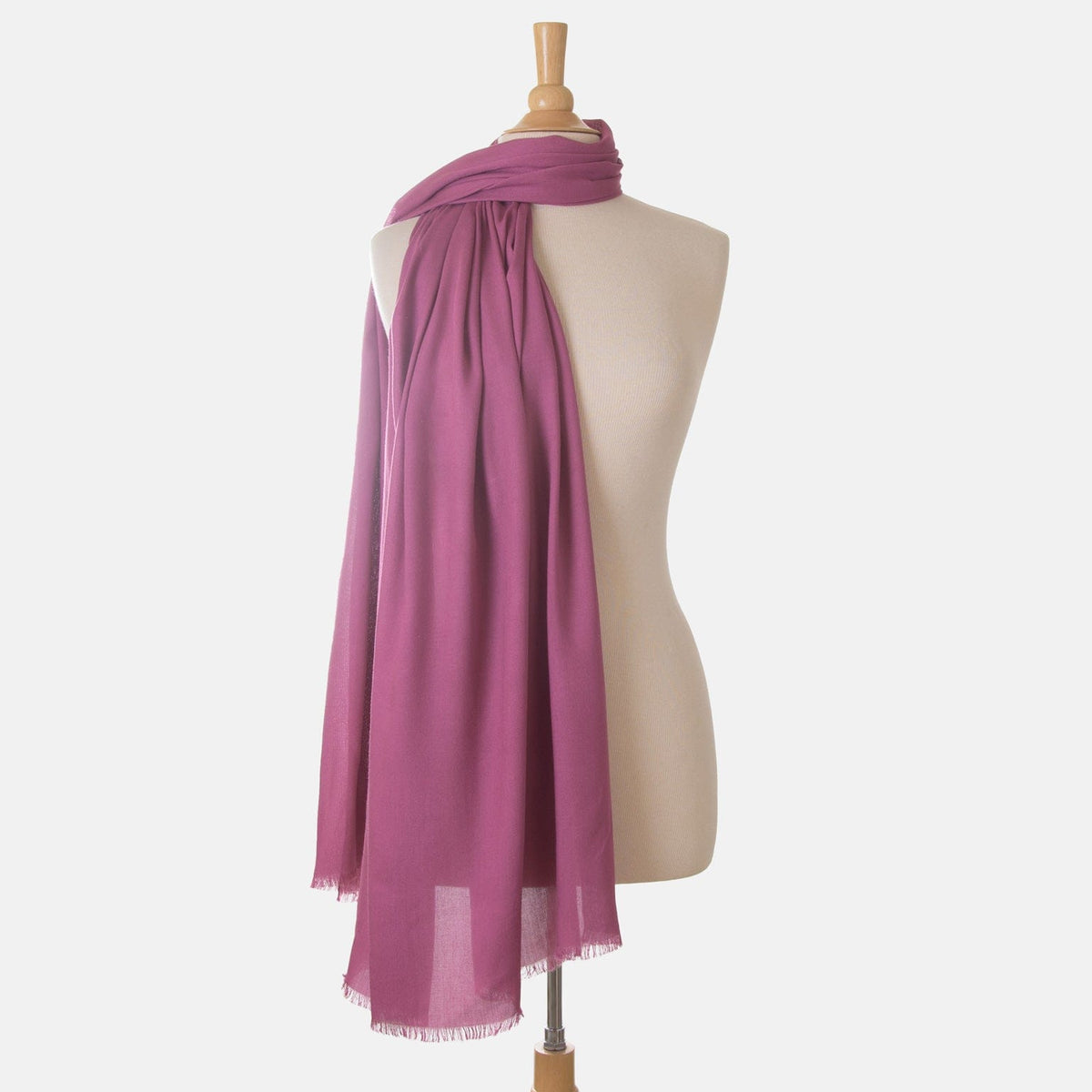 Women&#39;s Extra Large Modal Scarf - Raspberry Pink