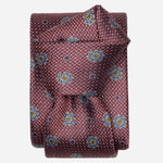 Raspberry Pink Handmade Italian Silk Tie