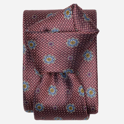 Raspberry Pink Handmade Italian Silk Tie