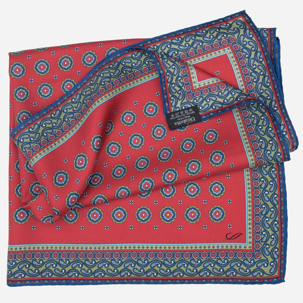 Red Silk Neckerchief - Made in Italy