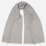 Men's Grey Italian Cashmere Scarf