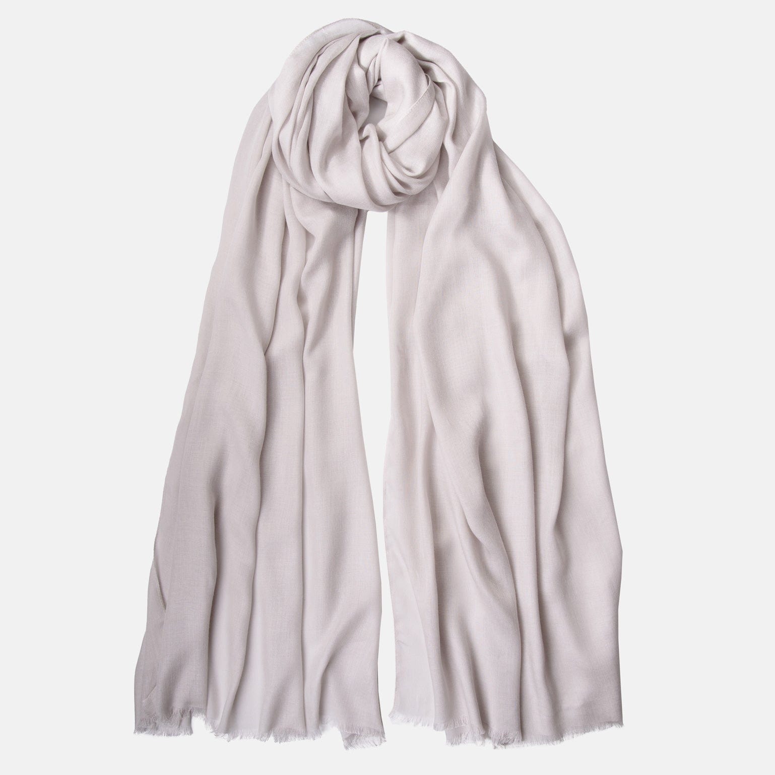 Women's Extra Large Modal Scarf - Silver Pearl