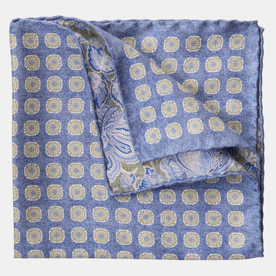 Best double sided silk pocket square