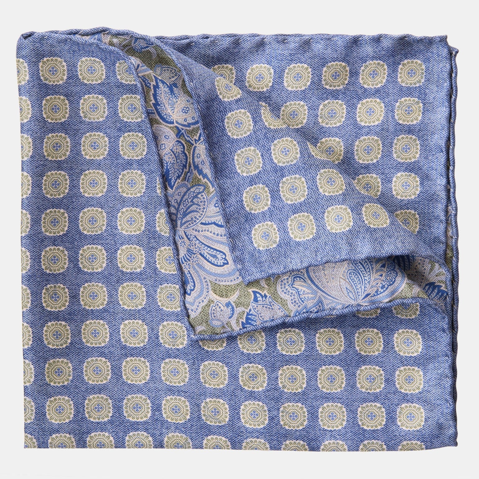 Best double sided silk pocket square