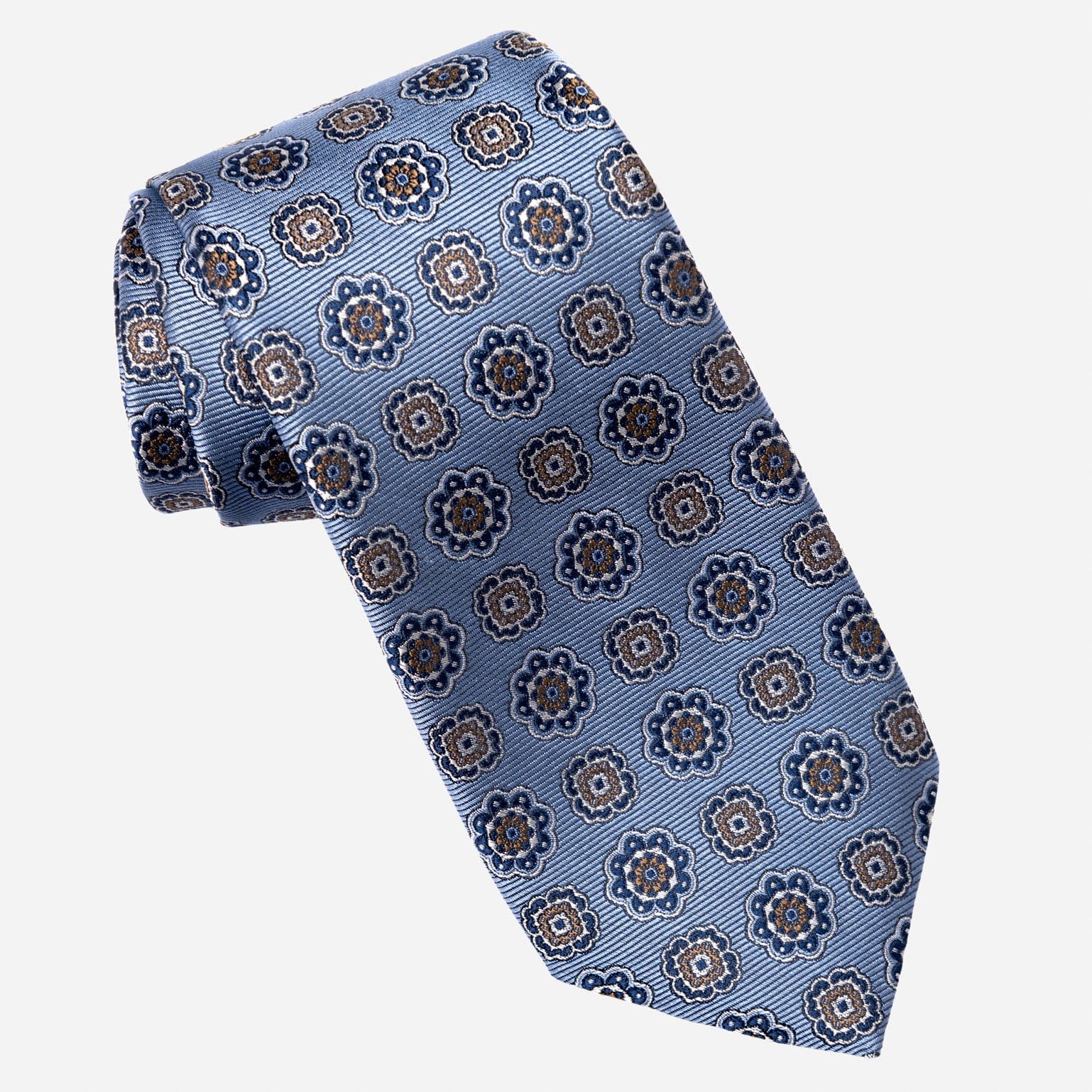 Light Blue Handmade Italian Silk Tie