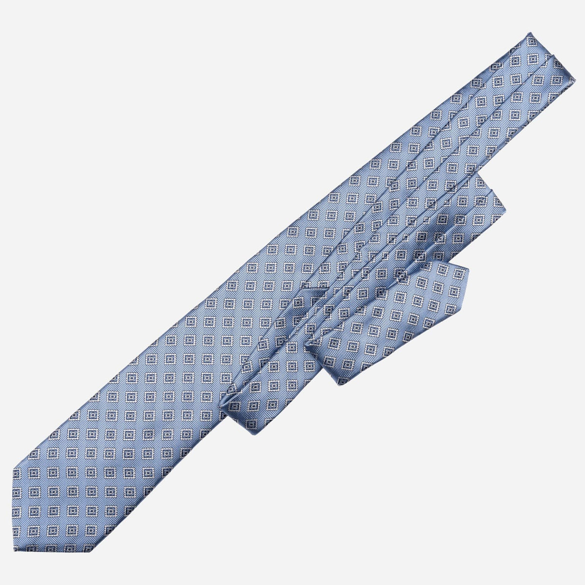 Luxurty Italian Silk Necktie - Sky Blue