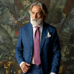 Raspberry Handmade Italian Silk Tie