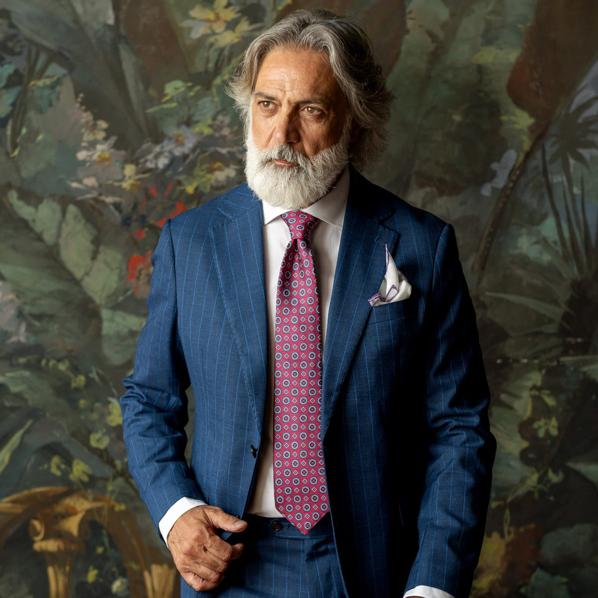 Raspberry Handmade Italian Silk Tie