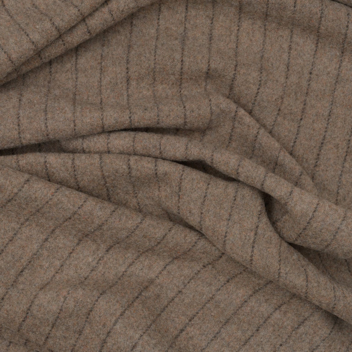 Tan Wool Cashmere Scarf