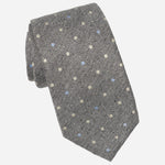 Contucci - Silk Jacquard Tie - Misty Grey