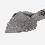 Contucci - Silk Jacquard Tie - Misty Grey