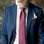 Raspberry Handmade Italian Silk Tie