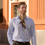 Yellow Silk Neckerchief - Made in Italy