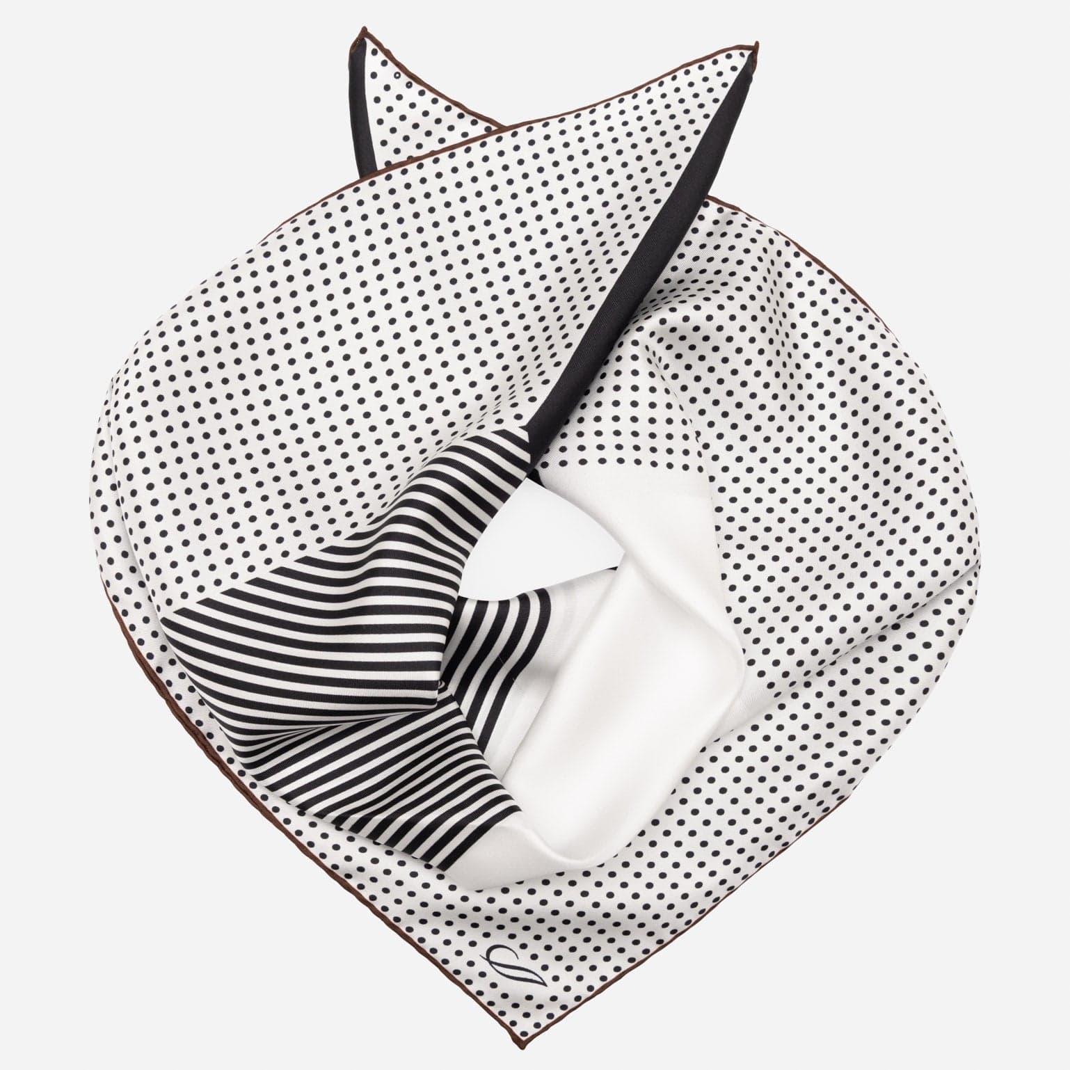 Luxury silk neckerchief for men