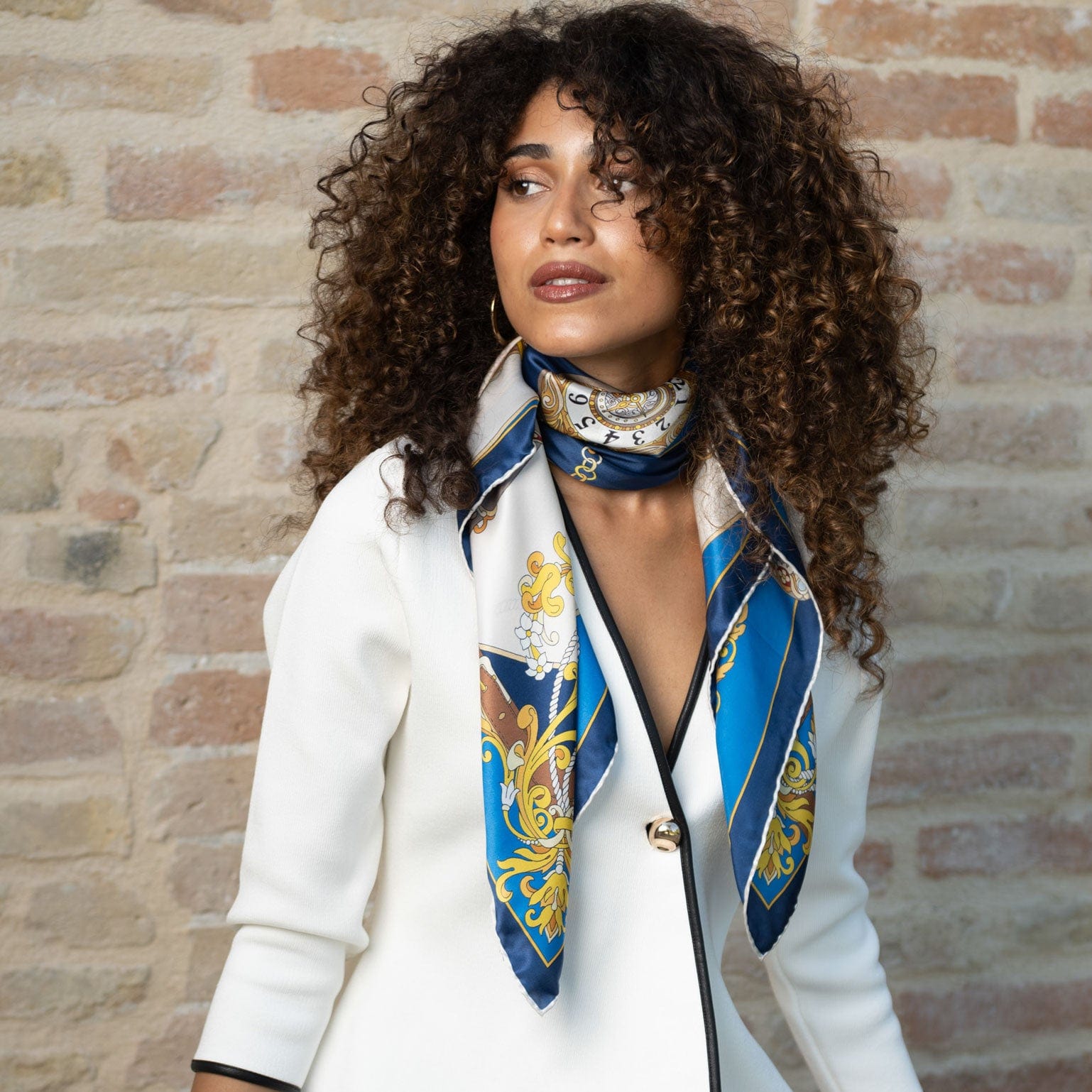 Silk Scarves for Women - Italian Fashion Scarves - Elizabetta