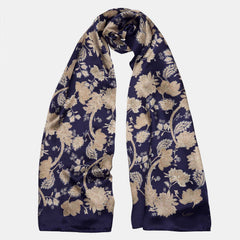 womens-gold-and-blue-silk-