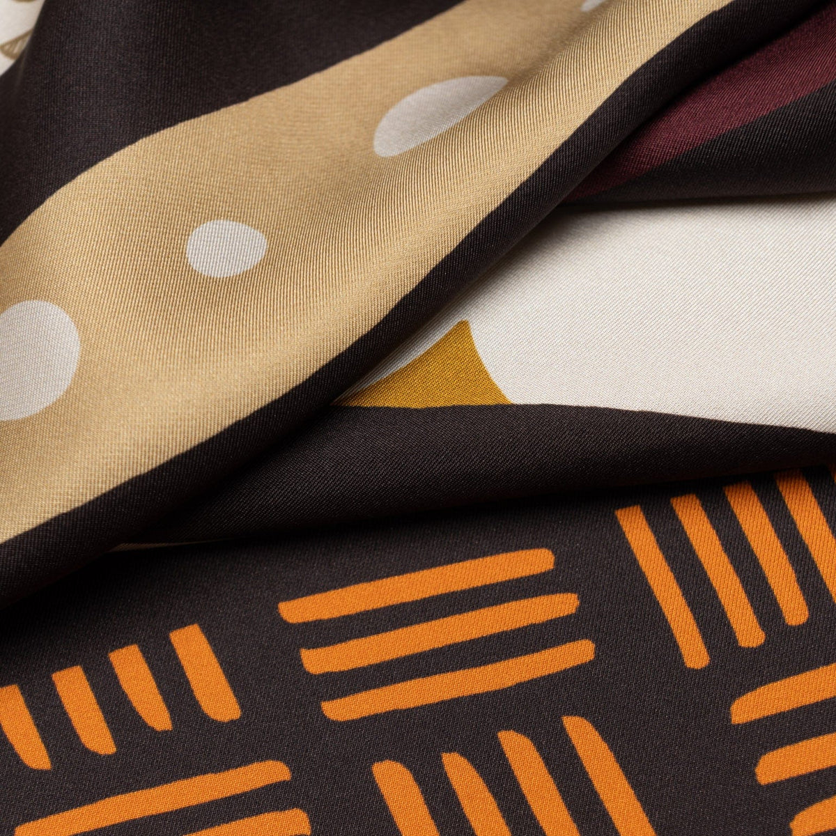 Italian Designer Women&#39;s Long Silk Scarf