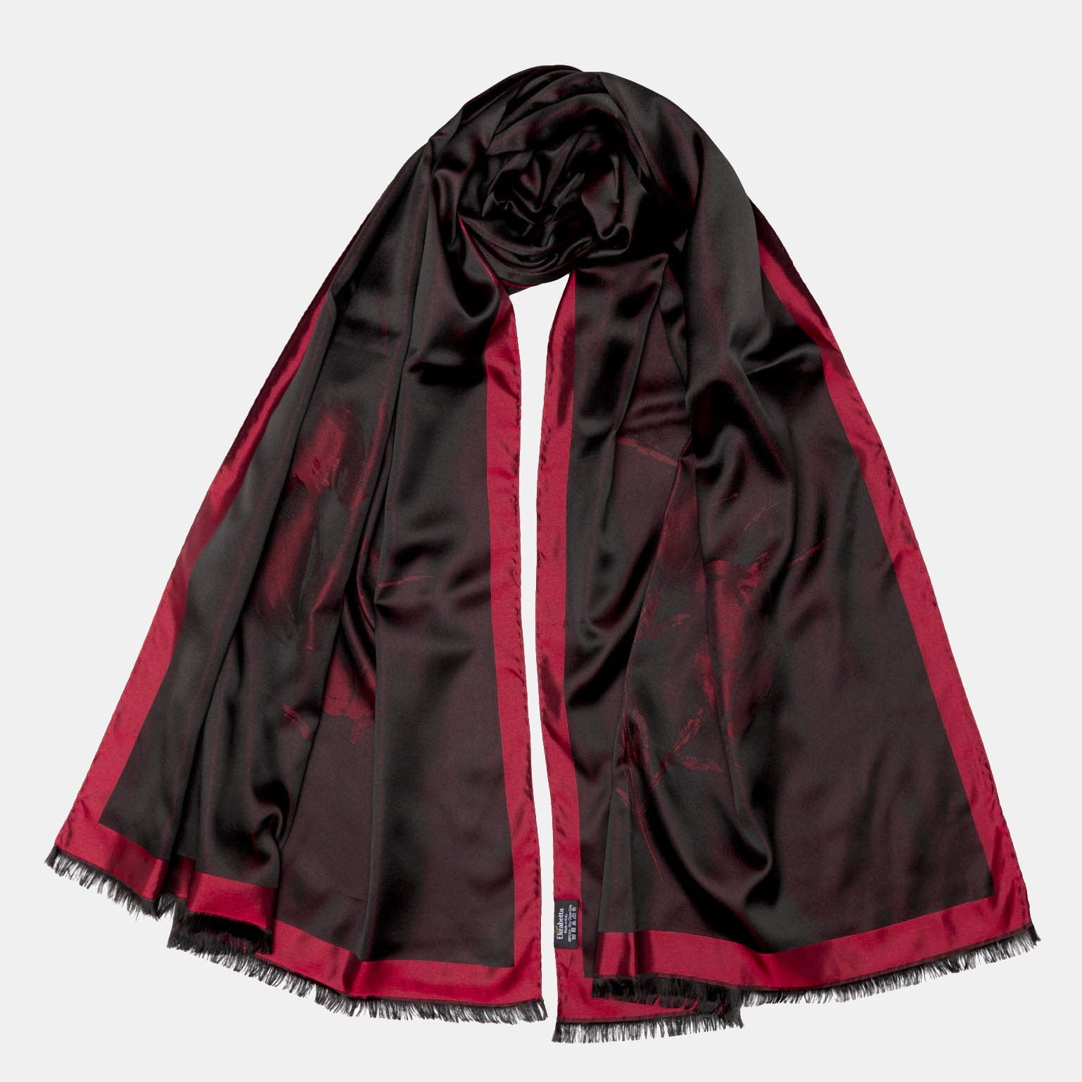 Fortuna - Silk Scarf/Shawl - Ruby Red Fortuna - Silk Scarf/Shawl - Ruby Red