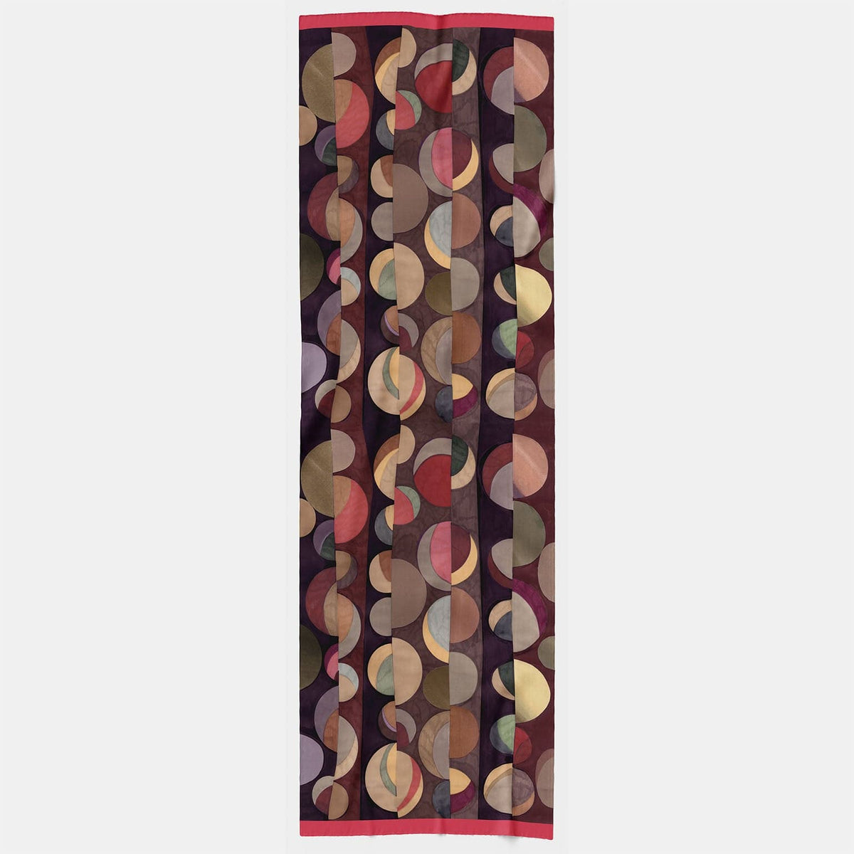 Luxury Italian designer wool scarf handmade in Italy